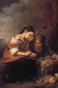 Bartolome Esteban Murillo Fruit-girl china oil painting artist